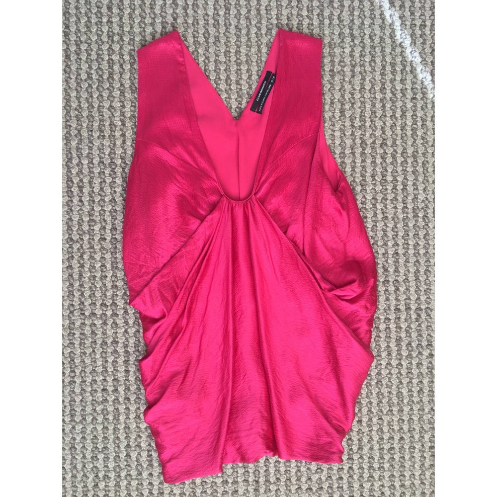 Natural %100 silk pink top Club Monaco